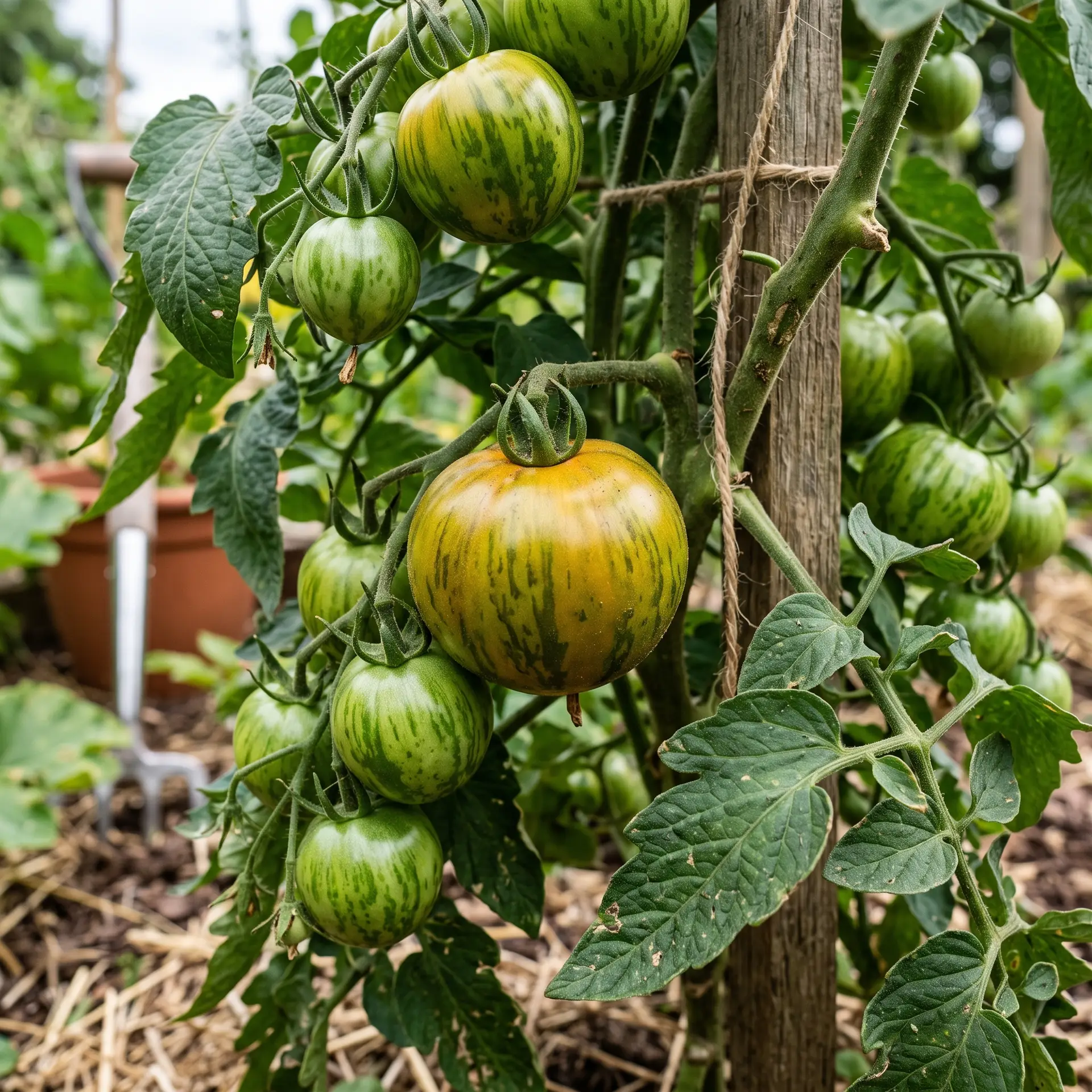 Tomate "Green Zebra"